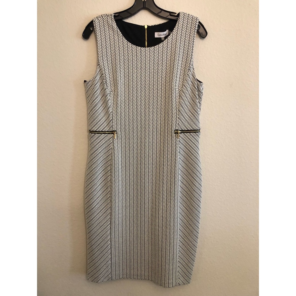 Black and White Calvin Klein Dress